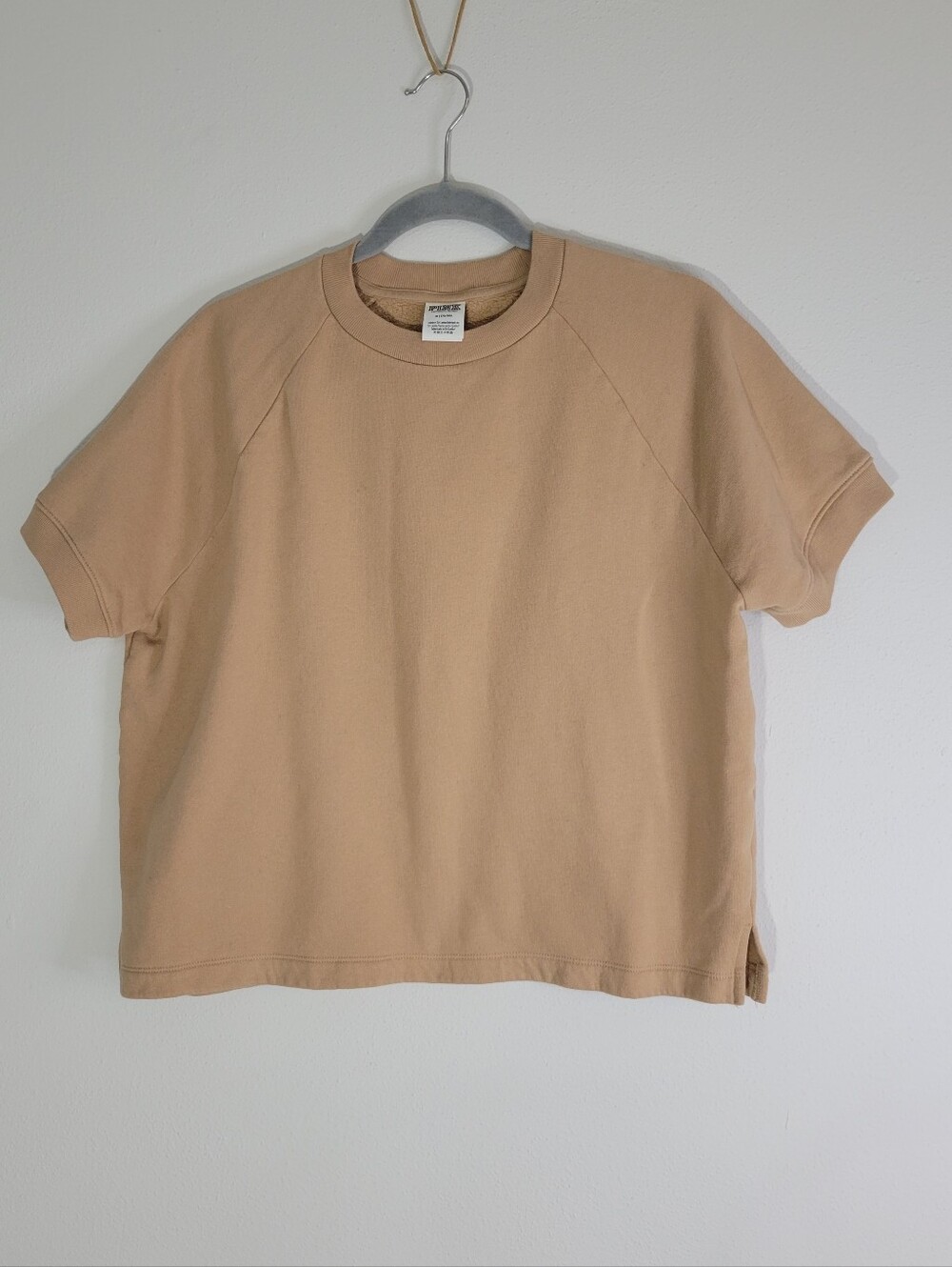 PINK VICTORIA SECRET SIZE‎ M Women Kids Short-Sleeve Crewneck Top in Tan